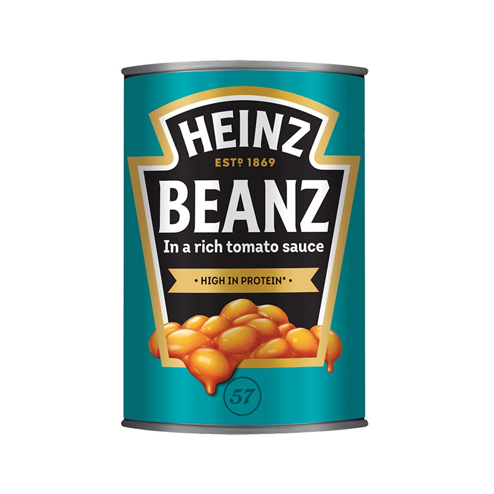 Bacanie - Conserva Fasole In Sos Tomat, Heinz, 415 g