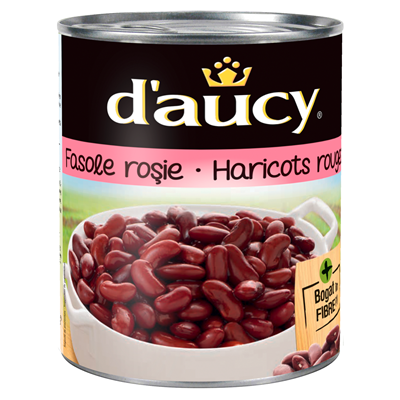 Bacanie - Conserva Fasole Rosie, D'Aucy, 800g
