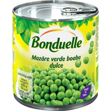 Bacanie - Conserva Mazare Verde, Bonduelle, 400g