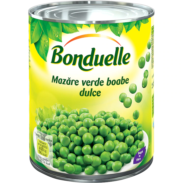 Bacanie - Conserva Mazare Verde, Bonduelle, 800g