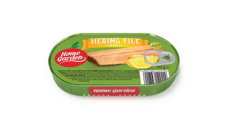 Conserve - Conserva Peste, Hering File In Ulei, Home Garden, 170g
