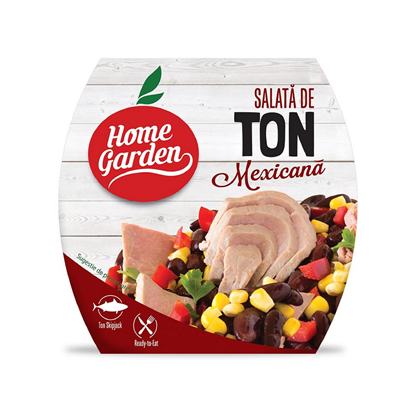 Bacanie - Conserva Peste, Home Garden, Salata Ton Mexicana, 160g