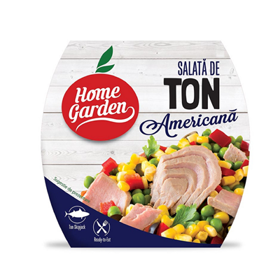 Bacanie - Conserva Peste, Home Garden, Salata Ton Americana, 160g
