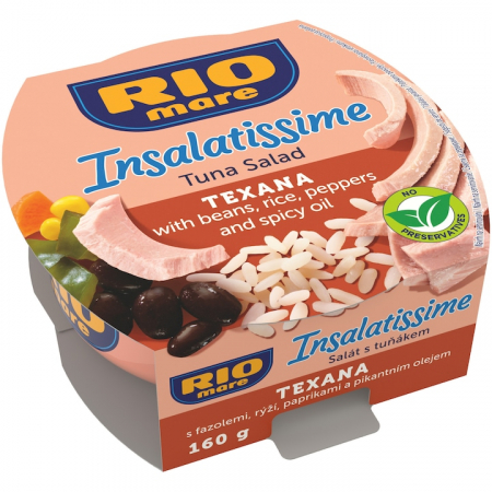 Conserve peste - Conserva Peste, Rio Mare, Insalatissime, Salata Cu Ton Amestec Texan, 160g