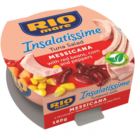 Bacanie - Conserva Peste, Rio Mare, Insalatissime, Salata Ton Mexicana, 160g