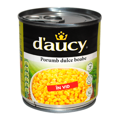 Bacanie - Conserva Porumb Dulce, D'Aucy, 150g