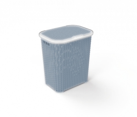 Cosuri rufe - Cos De Rufe, Ratan, Sterk, Plastic, Bleu, 53 x 46 x 36 cm