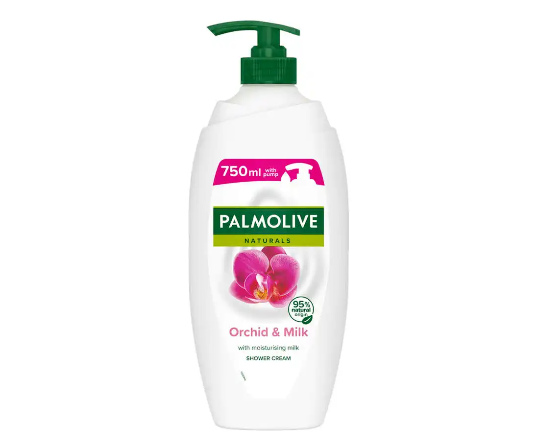 Gel dus si sapun - Crema De Dus, Palmolive, Orchid & Milk, 750 ml