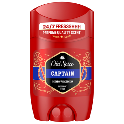 Deodorante si antiperspirante - Deodorant Antiperspirant Stick, Old Spice, Captain, 50 ml