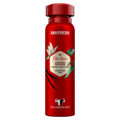 Deodorant Spray, Old Spice, Oasis, 150 ml
