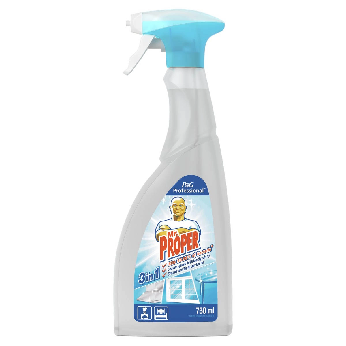Casa si curatenie - Detergent Dezinfectant Spary, Mr. Propper Professional, 750 ml