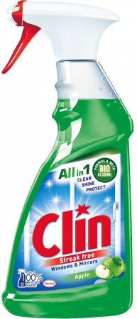 Casa si curatenie - Detergent Geamuri, Clin, Windows & Glass Apple, 500 ml