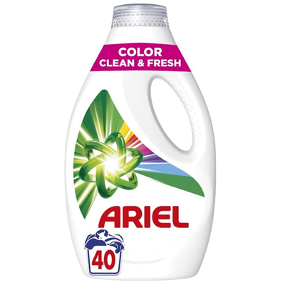 Detergent si balsam rufe - Detergent Lichid Pentru Rufe, Ariel, Color & Fresh, 2L