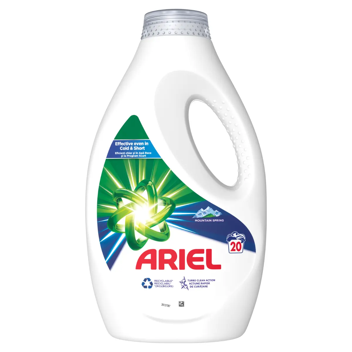 Detergent si balsam rufe - Detergent Lichid Pentru Rufe, Ariel, Montain Spring, 1L, 20 Spalari
