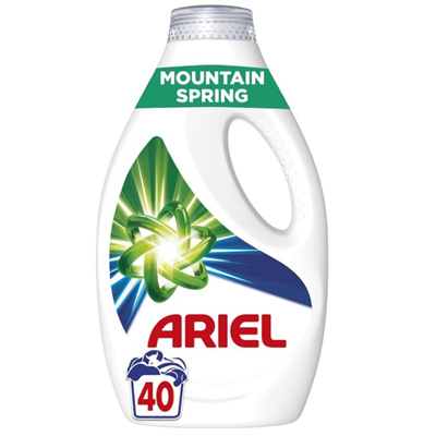 Detergent si balsam rufe - Detergent Lichid Pentru Rufe, Ariel, Montain Spring, 2L