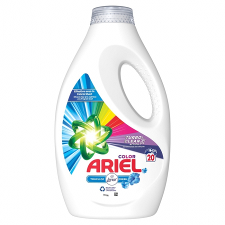 Detergent si balsam rufe - Detergent Lichid Pentru Rufe, Ariel, Touch Of Lenor Color, 1L, 20 Spalari