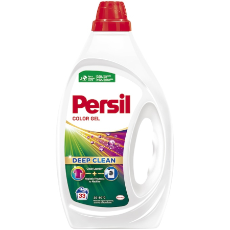 Casa si curatenie - Detergent Lichid Pentru Rufe, Persil, Deep Clean Color, 1,485 L, 33 Spalari