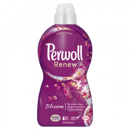 Detergent si balsam rufe - Detergent Lichid Pentru Rufe, Perwoll, Renew Blossom, 1.98 l, 36 spalari