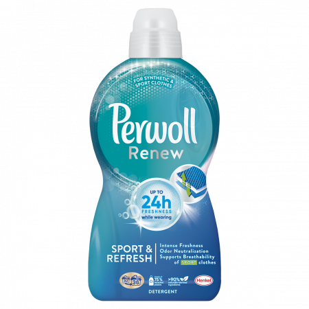 Detergent si balsam rufe - Detergent Lichid Pentru Rufe, Perwoll, Renew Fresh, 1.98 l, 36 spalari