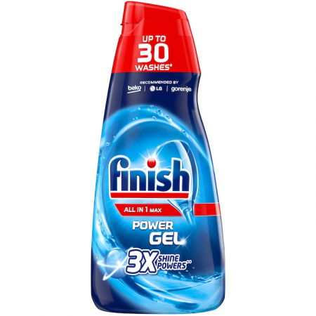 Casa si curatenie - Detergent Pentru Masina De Spalat Vase, Finish, All in One Gel, 600 ml