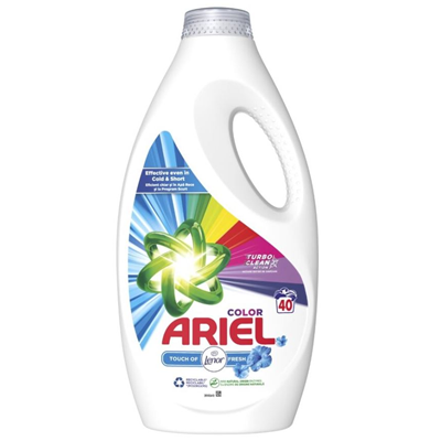 Detergent si balsam rufe - Detergent Pentru Rufe, Ariel, Color Touch Of Lenor, 2L