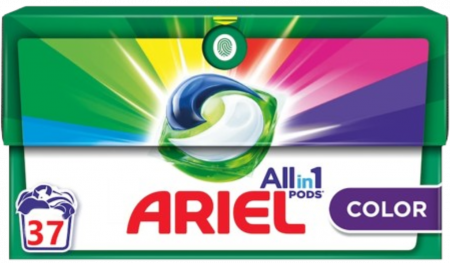 Detergent si balsam rufe - Detergent Pentru Rufe Capsule, Ariel, Color, 37 Spălări