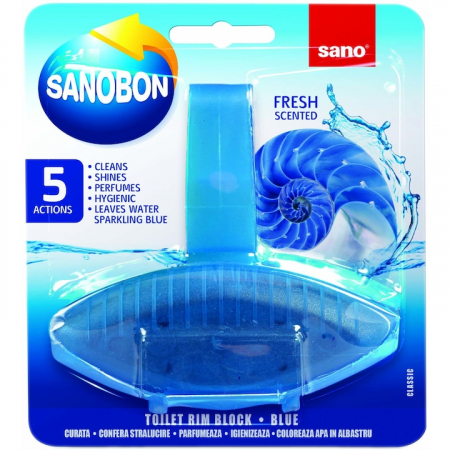 Detergenti locuinta - Detergent Pentru Toaleta, Sano Bon, Fresh Scented, 55g
