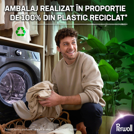 Detergent Rufe Lichid, Perwoll, Light Color, 3 L, 60 Spalari [4]