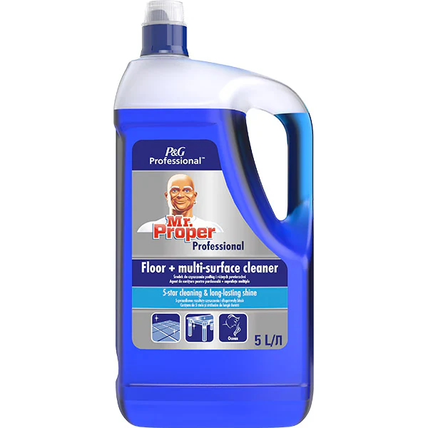 Casa si curatenie - Detergent Universal, Mr. Proper, Professional, Ocean, 5L