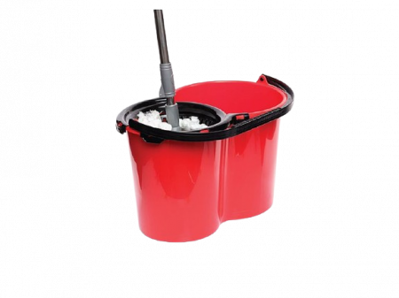 Accesorii gospodarie - Galeata Cu Storcator Si Mop Rotativ, Nova Home, 16L