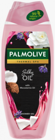 Gel dus si sapun - Gel De Dus, Palmolive, Silky Oil, 500 ml