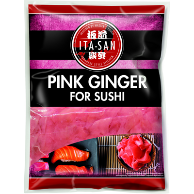 Sortiment asiatic - Ghimbir Roz Pentru Sushi, Ita-San, 1.5 kg