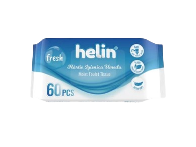 Consumabile locuinta - Hartie Igienica Umeda, Helin, Fresh, 60 bucati