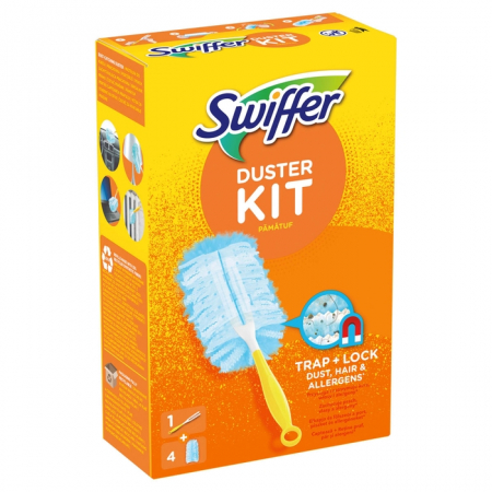 Pamatufuri - Kit Pentru Curatarea Prafului, Swiffer, Duster Trap & Lock