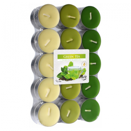 Aromaterapie - Lumanari Parfumate, Tarrington House, Ceai Verde, 30 bucati - Copie