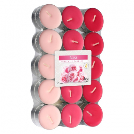 Aromaterapie - Lumanari Parfumate, Tarrington House, Trandafir, 30 bucati