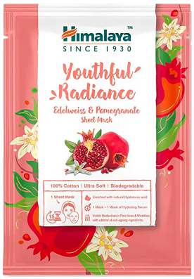 Ingrijire personala - Masca Servetel Anti - Imbatranire, Himalaya, Edelweiss Si Rodie, 30 ml