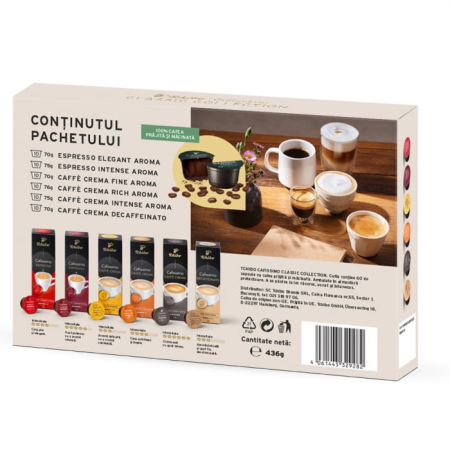 Pachet Promo, Capsule Cafea, Tchibo, Cafissimo, Classic Collection, 60x8g [1]