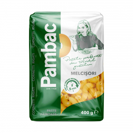 Bacanie - Paste Melcisori, Pambac, 400g