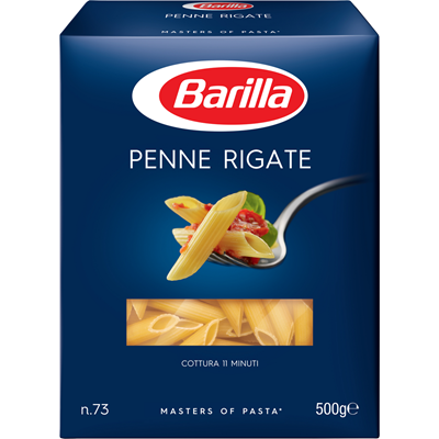 Bacanie - Paste Penne Rigate Nr. 73, Barilla, 500g