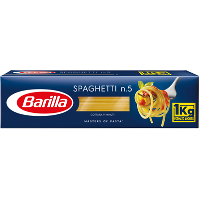 Bacanie - Paste Spaghetti Nr. 5, Barilla, 1kg