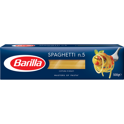 Bacanie - Paste Spaghetti Nr 5, Barilla, 500g