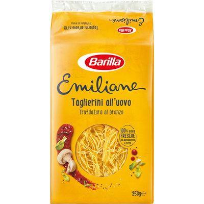 Bacanie - Paste Taglierini all'uovo Emiliane, Barilla, 250 g