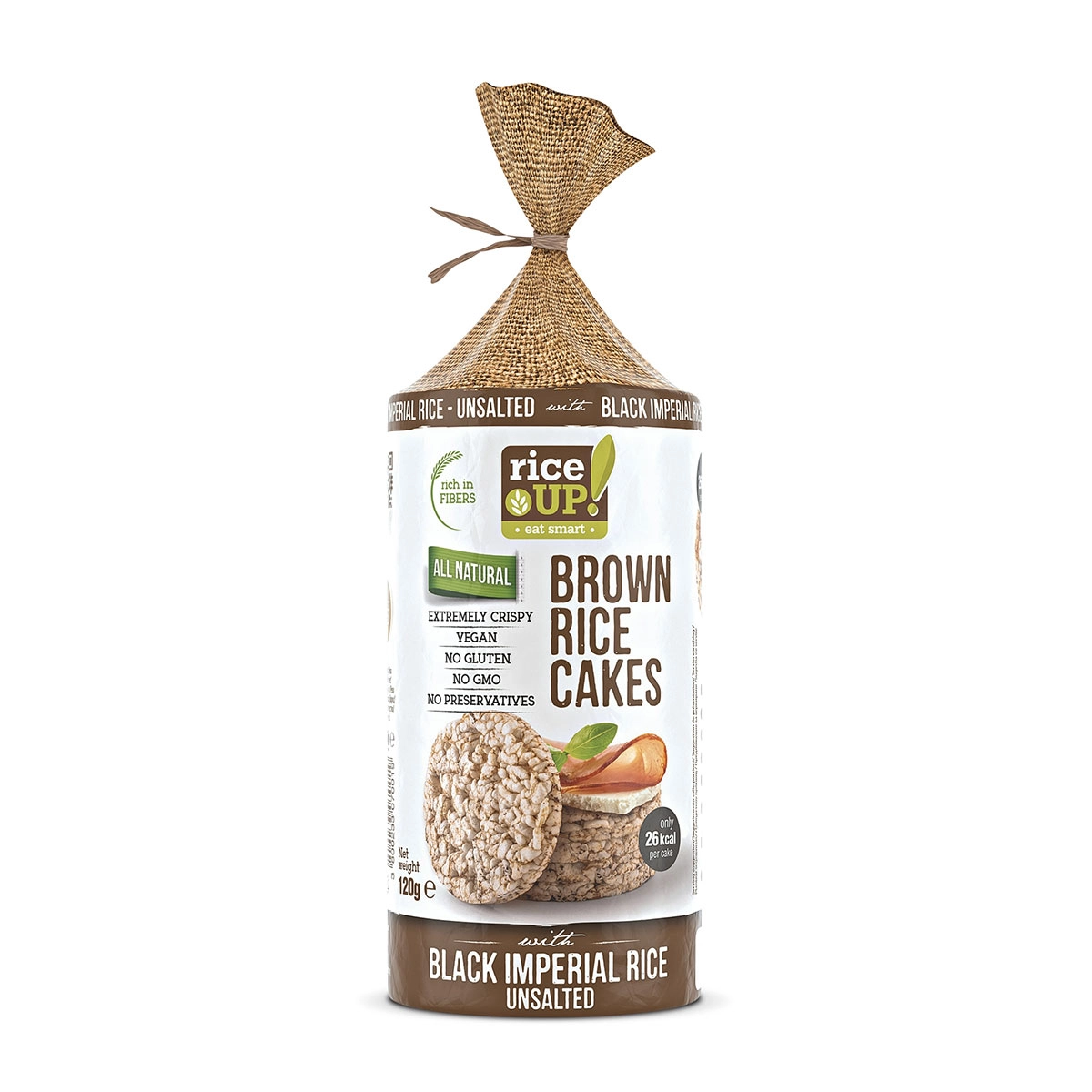Bacanie - Rondele Din Orez Fara Sare, RiceUP, 120g