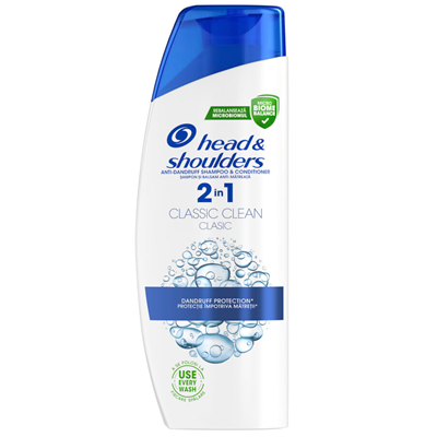 Ingrijire pentru el - Sampon Antimatreata, Head & Shoulders, 2 in 1 Classic, 330 ml