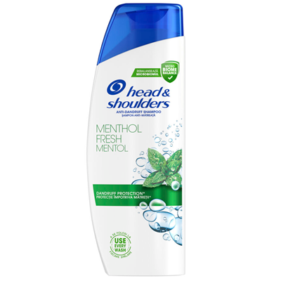 Ingrijire pentru el - Sampon Antimatreata, Head & Shoulders, Mentol Fresh, 330 ml