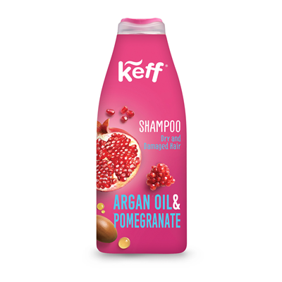 Ingrijire pentru el - Sampon, Keff, Argan Oil & Pomegranate, 500 ml