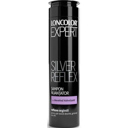 Ingrijire pentru el - Sampon Nuantator, Loncolor Expert, Silver Reflex, 250 ml