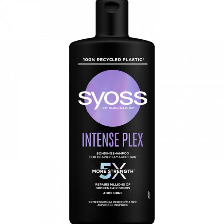 Ingrijirea parului - Sampon Pentru Par Intens Deteriorat, Syoss, Intense Plex, 440 ml