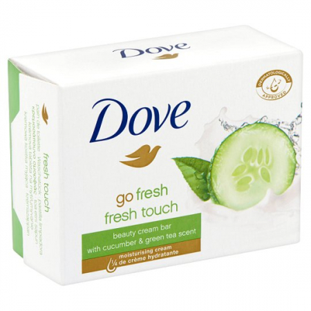 Gel dus si sapun - Sapun Crema, Dove, Ceai Verde si Castravete, 90g